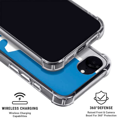 NFL Detroit Lions Retro Logo iPhone 16e MagSafe Case