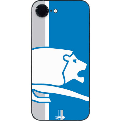 NFL Detroit Lions Retro Logo iPhone 16e Skin