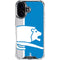 NFL Detroit Lions Retro Logo iPhone 17 Clear Case