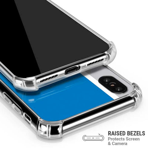 NFL Detroit Lions Retro Logo iPhone X/XS Clear Case