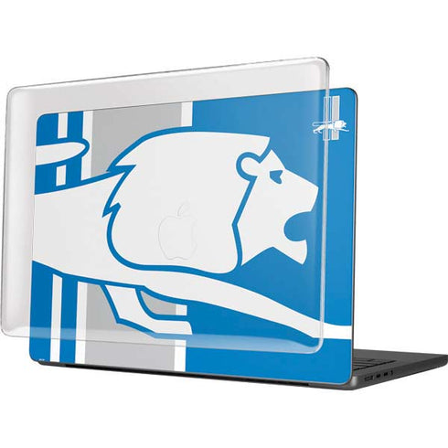 NFL Detroit Lions Retro Logo MacBook Pro 14in (2021-24) Case plus Skin