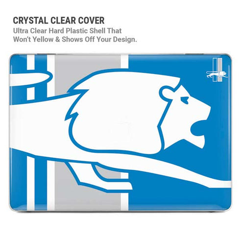 NFL Detroit Lions Retro Logo MacBook Pro 14in (2021-24) Case plus Skin