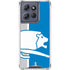 NFL Detroit Lions Retro Logo Moto G 5G (2025) Clear Case