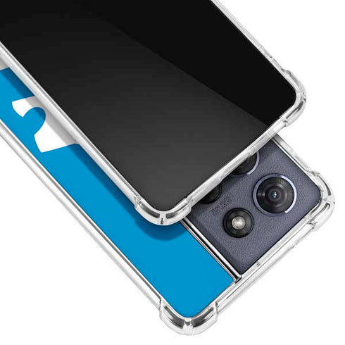 NFL Detroit Lions Retro Logo Moto G 5G (2025) Clear Case