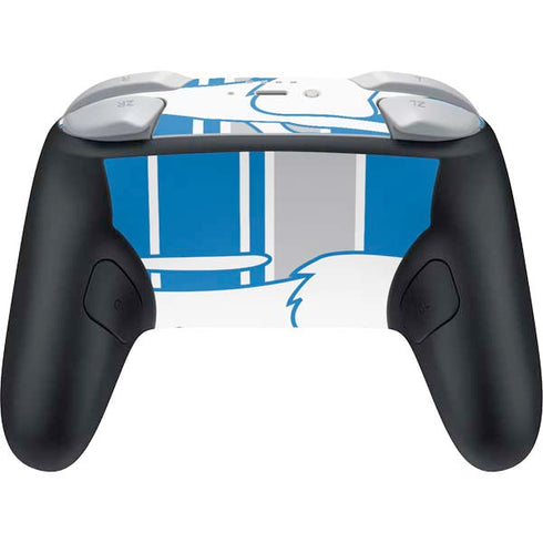 NFL Detroit Lions Retro Logo Nintendo Switch 2 (2025) Pro Controller Skin