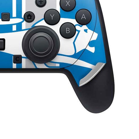 NFL Detroit Lions Retro Logo Nintendo Switch 2 (2025) Pro Controller Skin