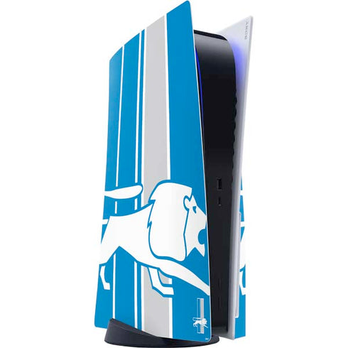 NFL Detroit Lions Retro Logo PlayStation PS5 Skins