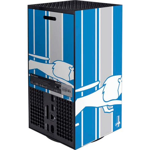 NFL Detroit Lions Retro Logo XBox Series X Digital Edition Bundle Skin