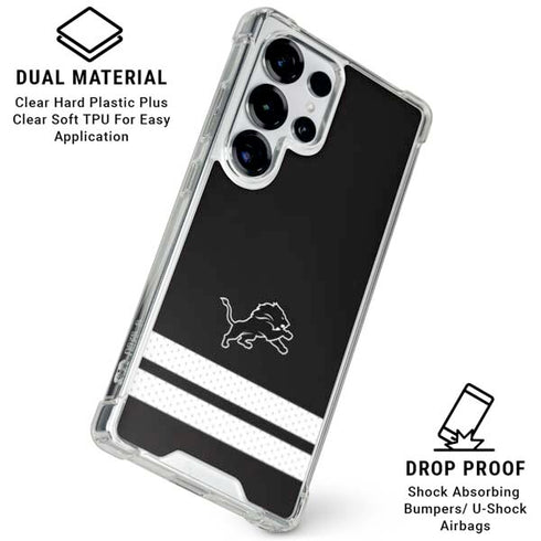 NFL Detroit Lions Shutout Galaxy S25 Ultra Clear Case