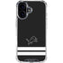 NFL Detroit Lions Shutout iPhone 16 Clear Case
