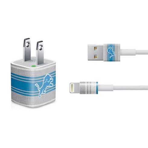 NFL Detroit Lions Trailblazer iPhone Charger (5W USB) Skin