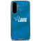 NFL Detroit Lions Team Jersey Galaxy A36 5G Clear Case