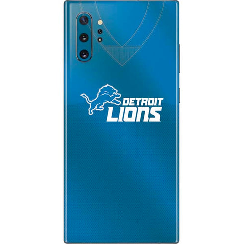 NFL Detroit Lions Team Jersey Galaxy Note 10 Plus Skin
