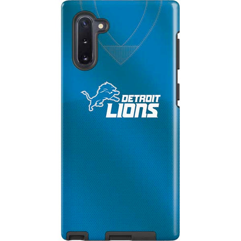 NFL Detroit Lions Team Jersey Galaxy Cases