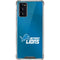 NFL Detroit Lions Team Jersey Galaxy Note20 5G Clear Case