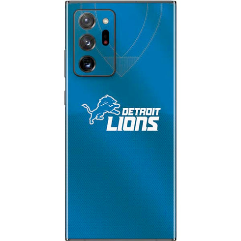 NFL Detroit Lions Team Jersey Galaxy Note20 Ultra 5G Skin