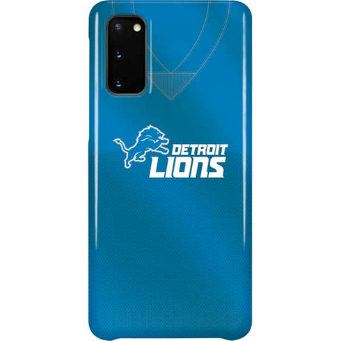 NFL Detroit Lions Team Jersey Galaxy S20 Lite Case