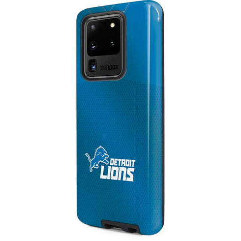 NFL Detroit Lions Team Jersey Galaxy S20 Ultra 5G Pro Case