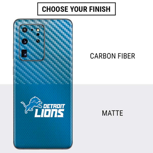 NFL Detroit Lions Team Jersey Galaxy S20 Ultra 5G Skin