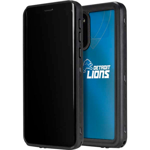 NFL Detroit Lions Team Jersey Galaxy S20 Waterproof Case