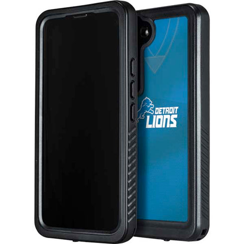 NFL Detroit Lions Team Jersey Galaxy S24 Plus Waterproof Case