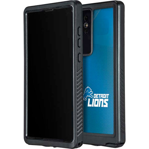 NFL Detroit Lions Team Jersey Galaxy S24 Ultra Waterproof Case