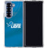 NFL Detroit Lions Team Jersey Galaxy Z Fold6 Clear Case