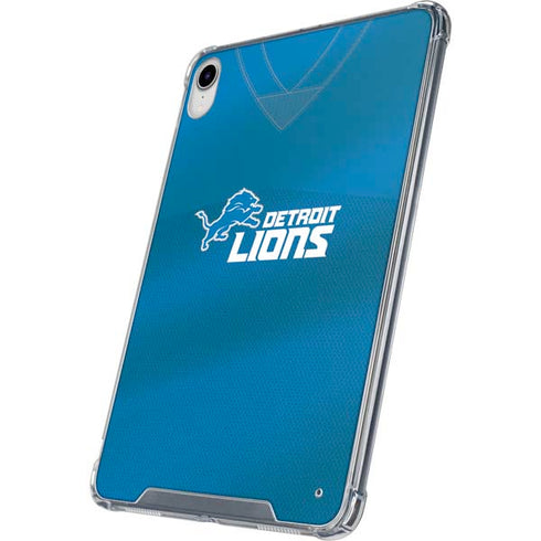 NFL Detroit Lions Team Jersey iPad 11th Gen (2025) Clear Case