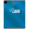 NFL Detroit Lions Team Jersey iPad Pro 12.9in (2020) Clear Case