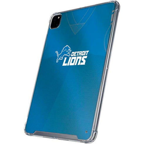 NFL Detroit Lions Team Jersey iPad Pro 12.9in (2020) Clear Case