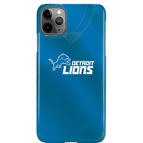 NFL Detroit Lions Team Jersey iPhone 11 Pro Max Lite Case