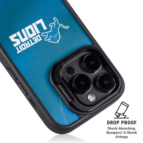 NFL Detroit Lions Team Jersey iPhone 13 Pro Kickstand Case