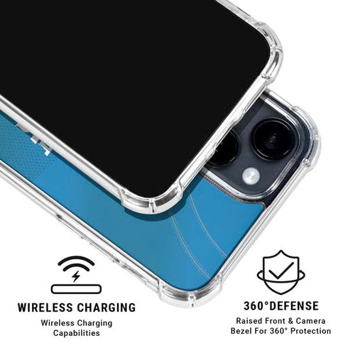 NFL Detroit Lions Team Jersey iPhone 15 Clear Case