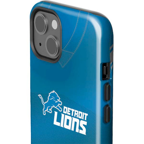NFL Detroit Lions Team Jersey iPhone 15 Impact Case