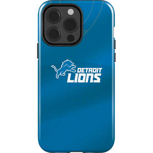 NFL Detroit Lions Team Jersey iPhone 15 Pro Impact Case