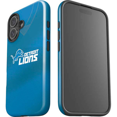 NFL Detroit Lions Team Jersey iPhone 16 Impact Case
