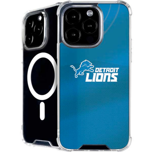 NFL Detroit Lions Team Jersey iPhone 16 Pro MagSafe Case