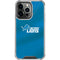 NFL Detroit Lions Team Jersey iPhone 16 Pro Max Clear Case