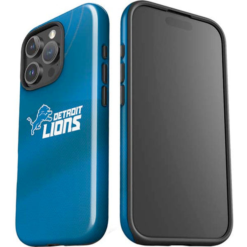 NFL Detroit Lions Team Jersey iPhone 16 Pro Max Impact Case