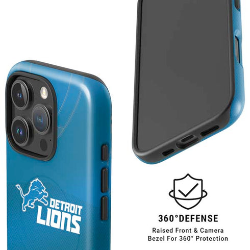 NFL Detroit Lions Team Jersey iPhone 16 Pro Max Magsafe Impact Case