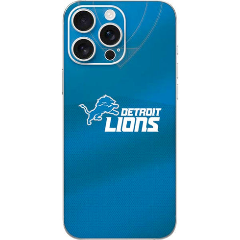 NFL Detroit Lions Team Jersey iPhone 16 Pro Max Skin