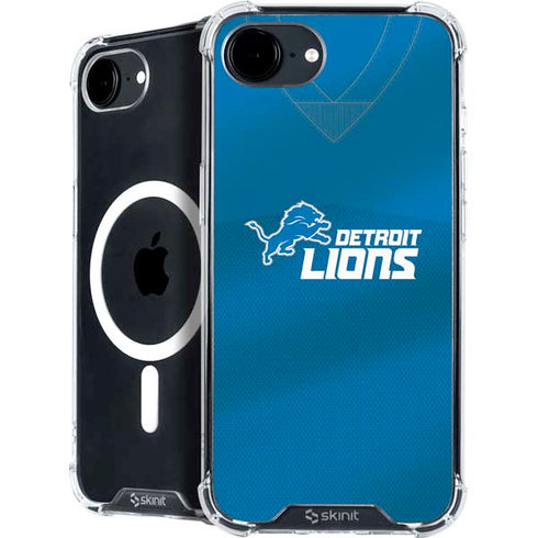 NFL Detroit Lions Team Jersey iPhone 16e MagSafe Case