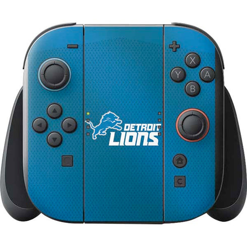 NFL Detroit Lions Team Jersey Nintendo Switch 2 (2025) with Joy-Con Skin