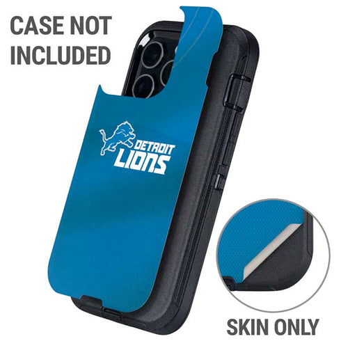 NFL Detroit Lions Team Jersey Otterbox Defender iPhone Skin