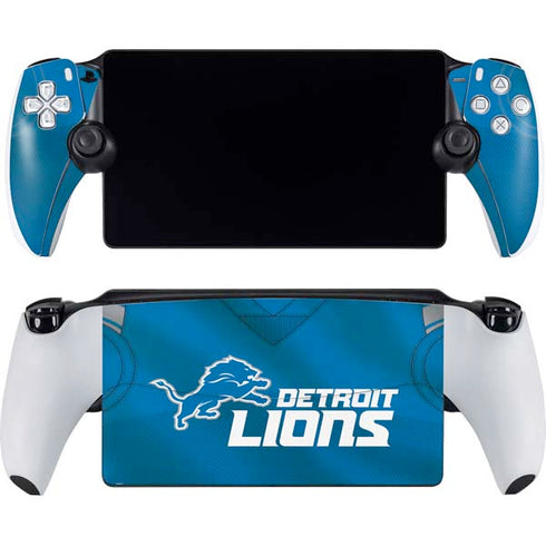 NFL Detroit Lions Team Jersey PlayStation Portal Remote Player Skin