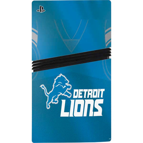 NFL Detroit Lions Team Jersey PS5 Pro Disk Bundle Skin