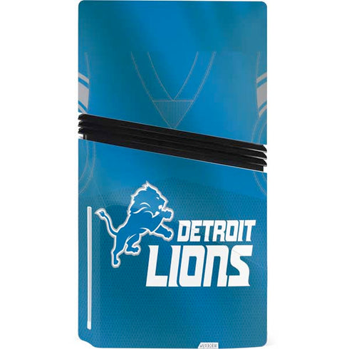 NFL Detroit Lions Team Jersey PS5 Pro Disk Bundle Skin