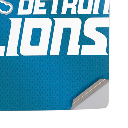 NFL Detroit Lions Team Jersey PS5 Pro Disk Console Skin