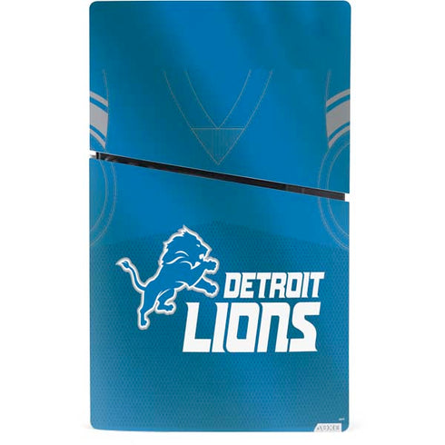 NFL Detroit Lions Team Jersey PS5 Slim Digital Edition Console Skin