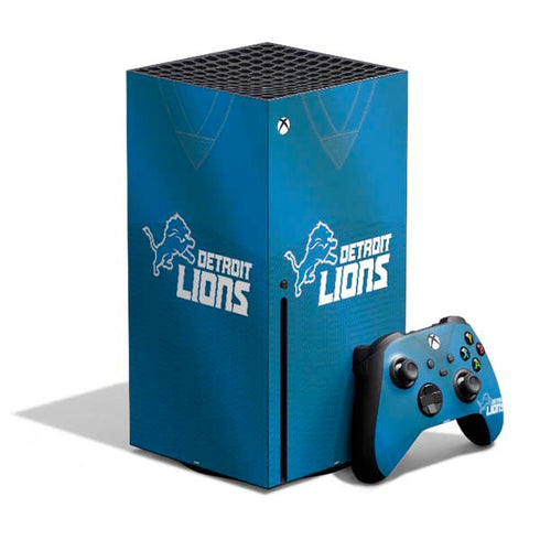 NFL Detroit Lions Team Jersey Xbox Series X Skins